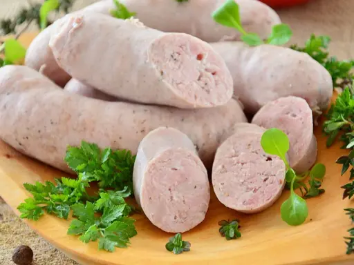 Pyszna biała kiełbasa, idealna do pieczenia. Ten przepis na białą kiełbasę zachwyci każdego.